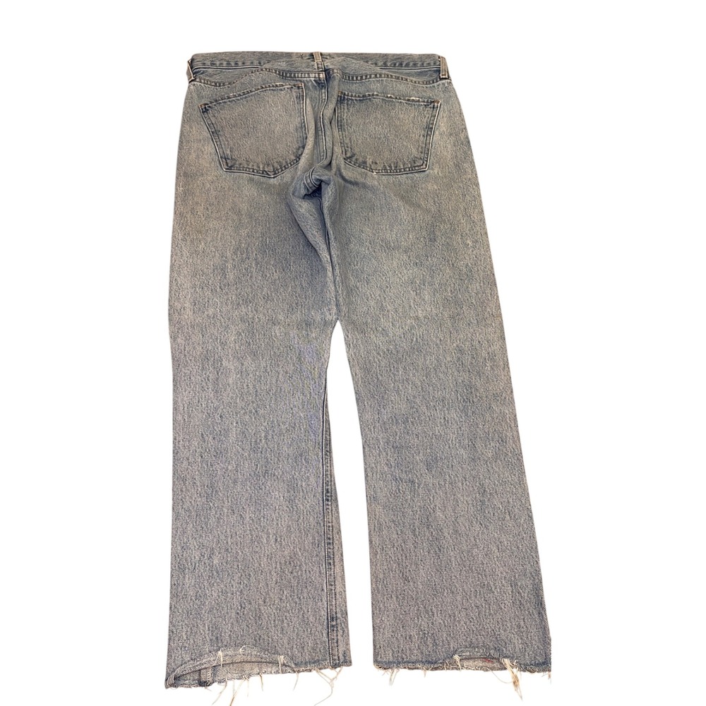 $188 AGOLDE Womens Jeans Size 31 Cherie High Rise Light Wash Distressed - Picture 3 of 11